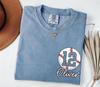 Custom Baseball Shirt, Personalized Baseball T-Shirt Name and Number, Sports Mom, Game Day Tee