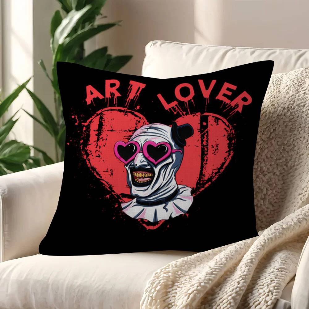 Movie T-Terrifiers 2 Anime Maple Design Cushion Cover Happy Autumn Harvest Decor Holiday Decorati Pillow Cover