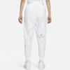 Nike Logo Print Sports Adjustable Waist Tapered Woven Pants Women Bottoms White DJ8997-100