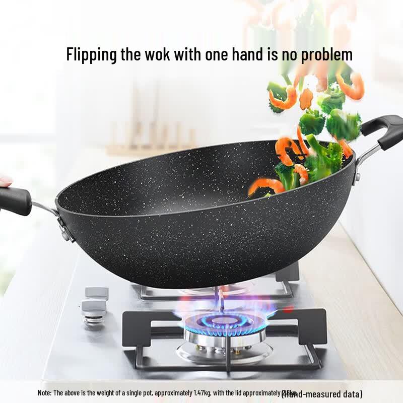 SUPOR Star Stone Healthy Non-Stick Wok