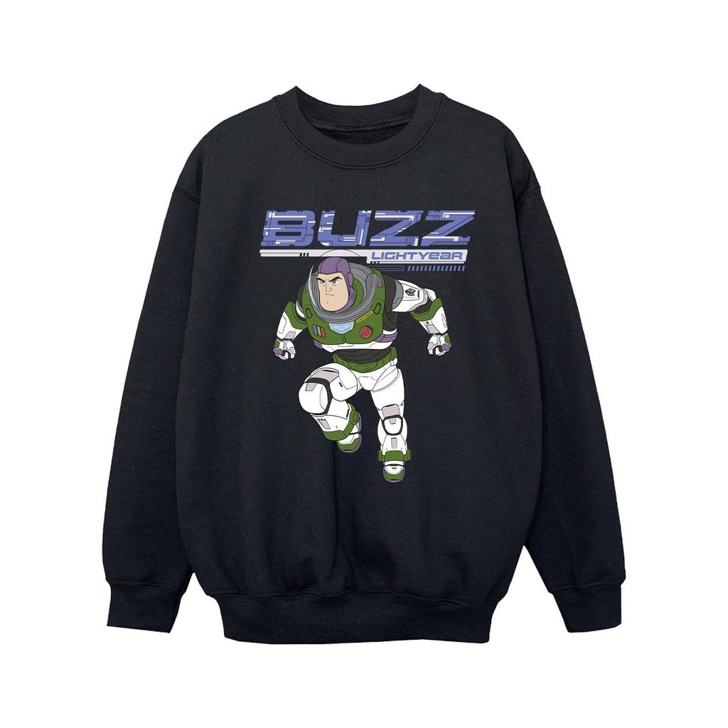 Disney Girls Lightyear Buzz Jump To Action Sweatshirt