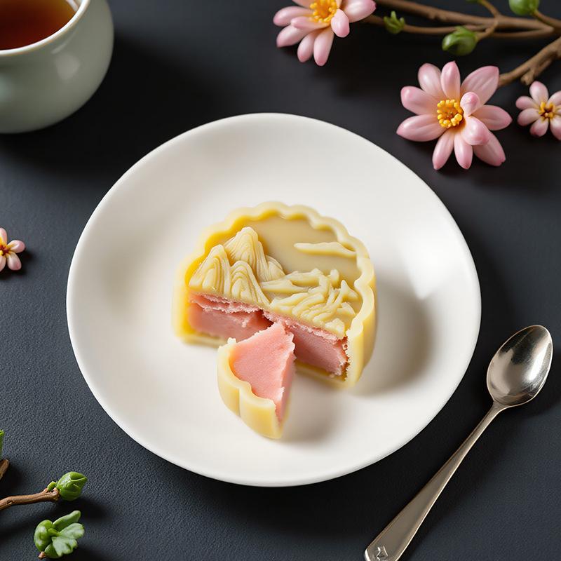 Almond Yam Cake Silicone Mold Diy Oven Free Bean Paste Cake Chocolate Pudding Blancmange Dessert Kitchen Baking Mold