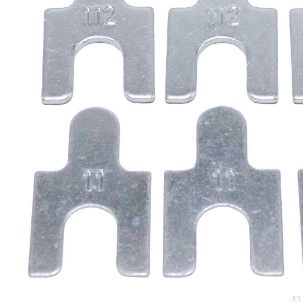 9Pcs Camber Caster Shim Kit, Iron Adjustable Spacers Accessories for HQ WB, Adjusting Body Parts