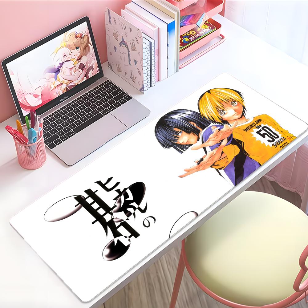Quiet Strategic Anime Hhika Ru No Go Mouse Pad Large Thick Desk Pad Stitched Edges Gaming Mouse Mat For Pc