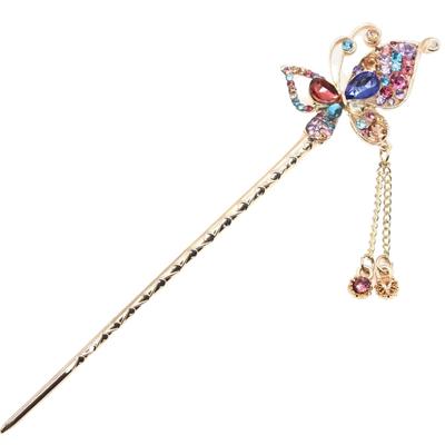 Miaomyao Tek Japon Giysisi İçin Metal Saç Antika Kelebek Pembe Saç Miaomyao Saç Tokası, Saç Tokası, (Tomesode, Kimono, Yukata), Süs, Motif,