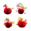 Horse Honeycomb Centerpiece Chinese Year Decoration Paper Ornament for
