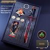 Genshin Impact Keychains, Bookmarks, Charms & Weapon Models Set - Ideal Gifts for Students