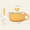 Durable 304 Nonrust Steel Lunch Box 1200ml Oversized Capacity Heat Resistant Noodles Pot With Air Vent Perfect For Campus Dining Office Meals