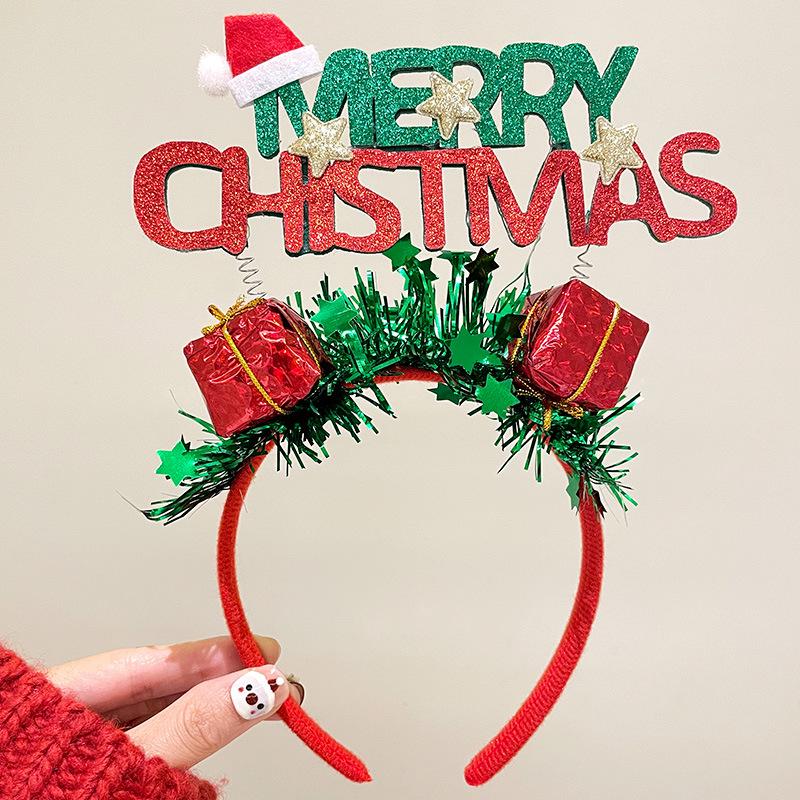 Mori Style Reindeer Antler Headband: Cute Christmas Hair Clip for Women & Kids