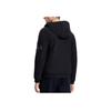 FILA Solid Color Fitness Hooded Knit Jacket Men jackets Deep-Black A11M341505F-BK