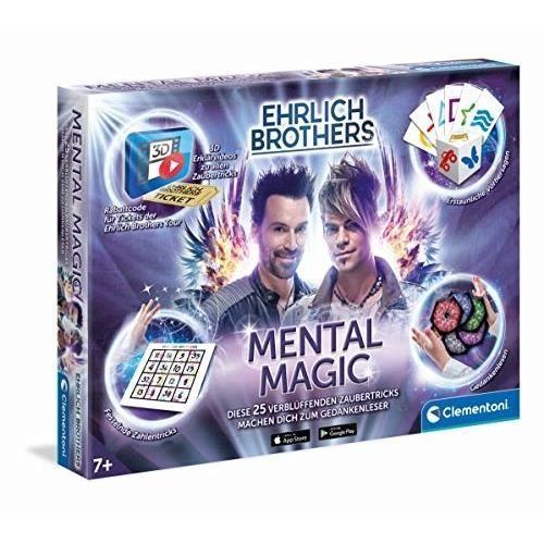 Boîte de magie créative - CLEMENTONI - EHRLICH BROTHERS MENTAL MAGIC - 7 ans - Enfant - Mixte
