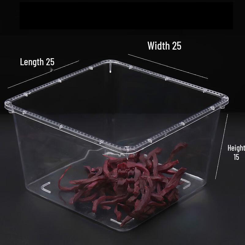 Transparent Plastic Food Display Box