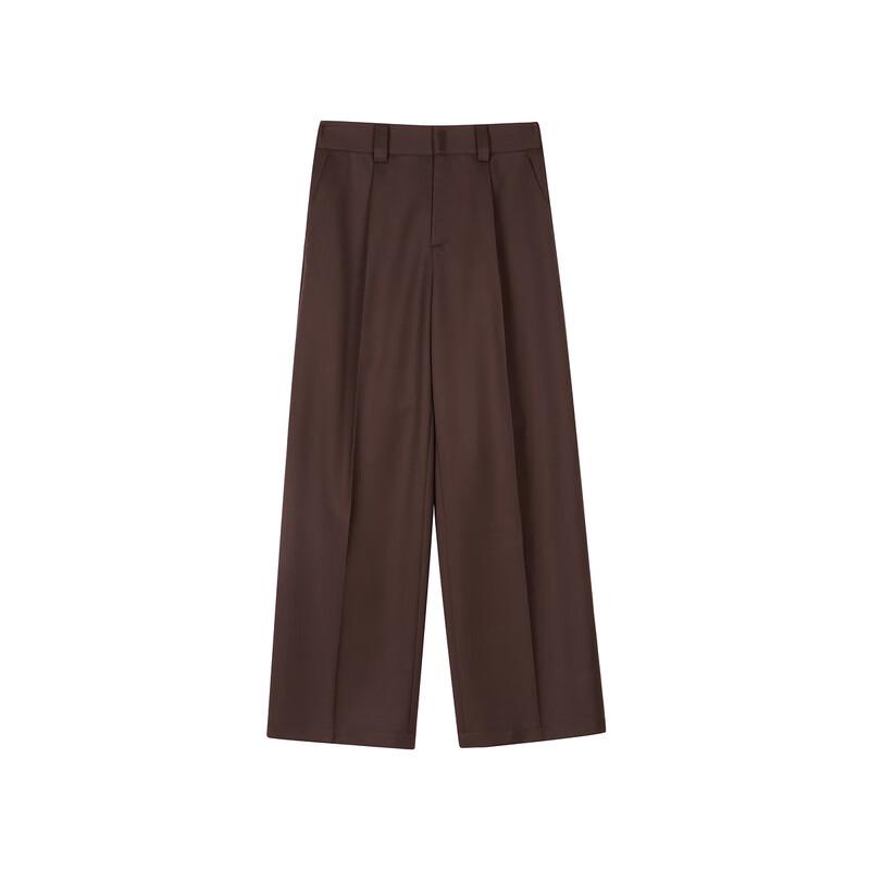 LESS 2024 Autumn Loose Wide-Leg Commuter Pants