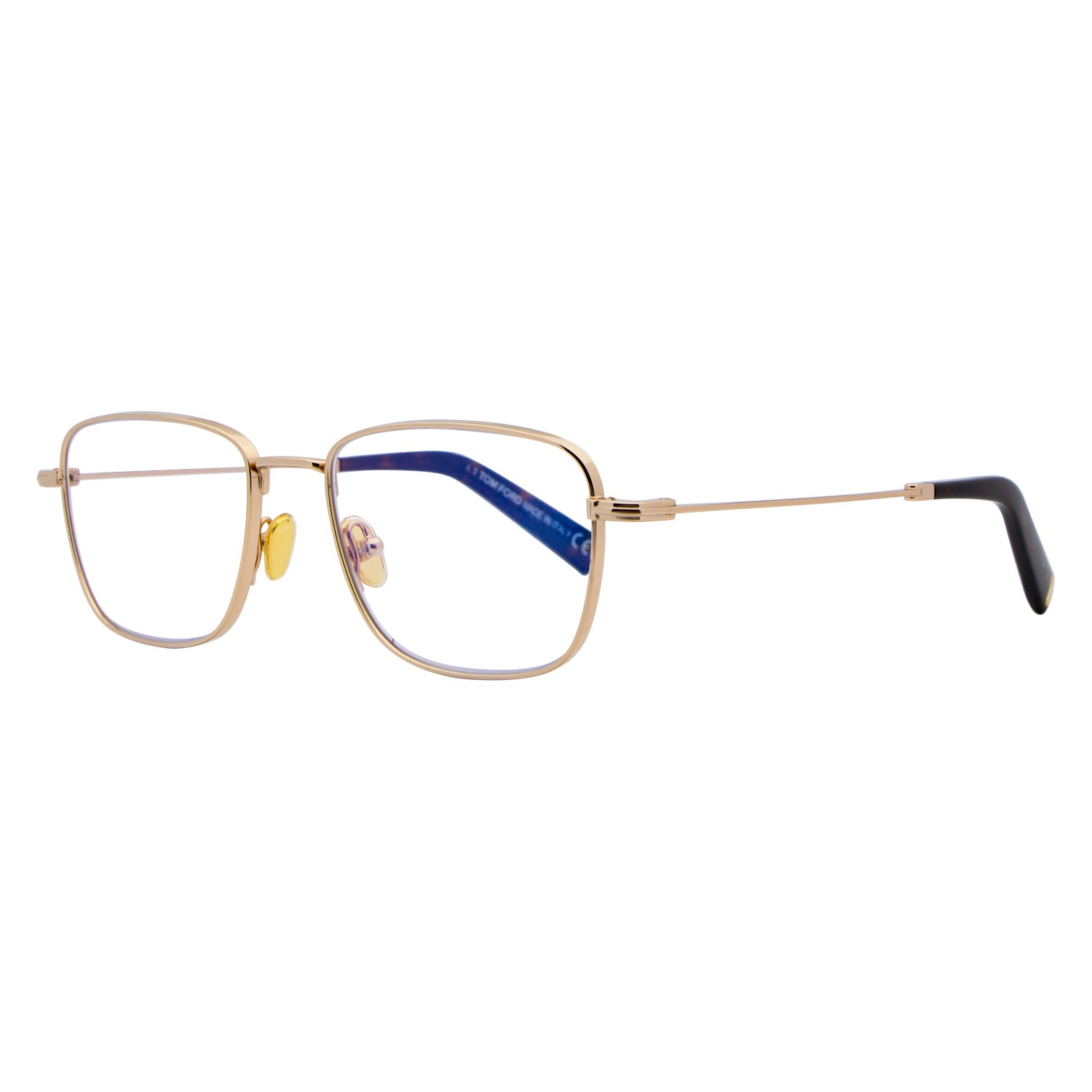 

Очки Tom Ford Square Blue Blocker TF5748-B 028 Розовое золото 53 мм 5748
