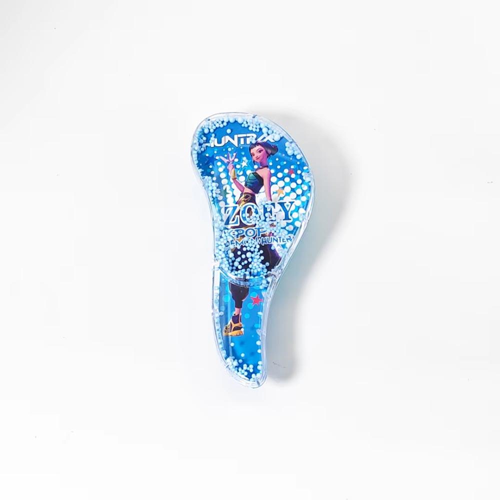 

1/4PCS Cute And Charming KPop Demon Hunters Comb Rumi Mira Zoey Anime Air Cushion Massage Comb Peripheral Student Comb Girls Fans Gifts