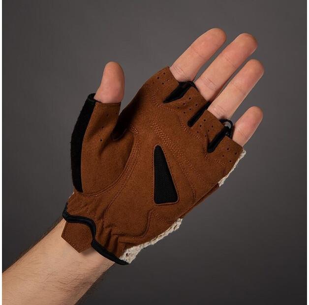 Chiba Retro Bicycle Gloves (beige/brown)