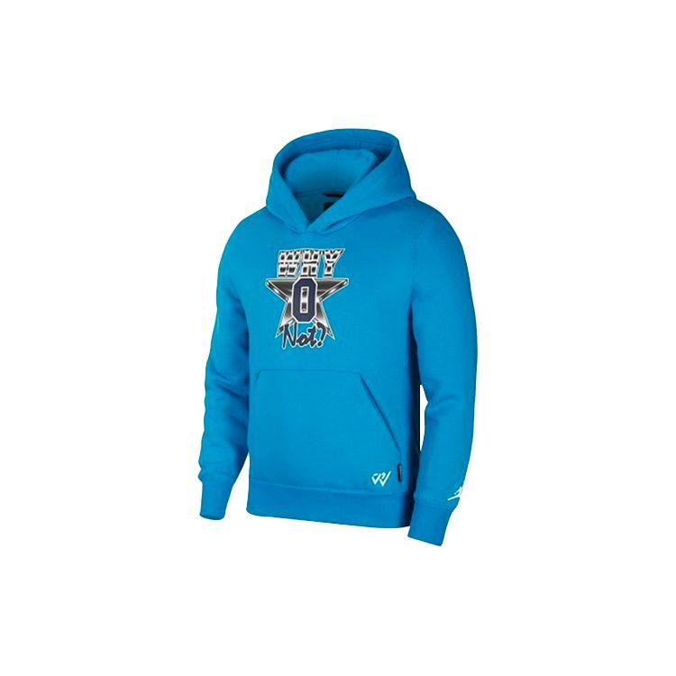 Jordan Men s x RW Crossover Way Not Fleece Pullover Hoodie Blue AV4773-444 S