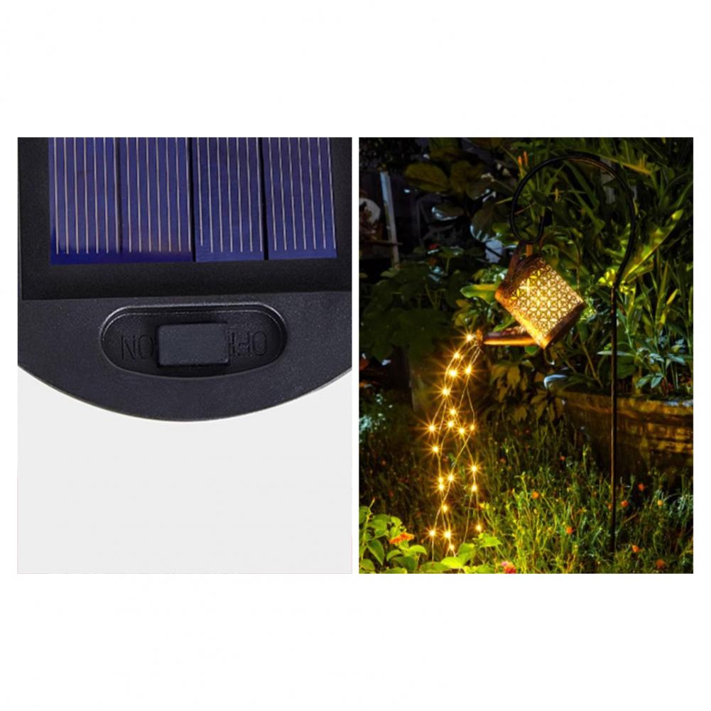 Metal Solar Light Ip65 Waterproof Outdoor Solar Garden Lights Decorative Solar Watering Light Fairy Lamp for Garden Plants