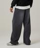 URBANAGE Pigment Wash Signature Wide Sweatpants Charcoal