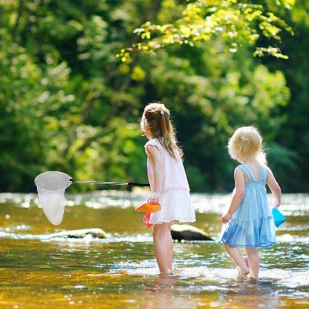 Reekey Folding Bug Telescopic Toy for Collecting Insects and Outdoor Insect Net for and Other Amphibious Piece Net, 5-Section Fishing, Kids' Tool,