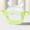3pcs BPA Free Teether Ring Food Grade Teether Gloves Soothe The Teeth Teething Toys  Newborn Baby