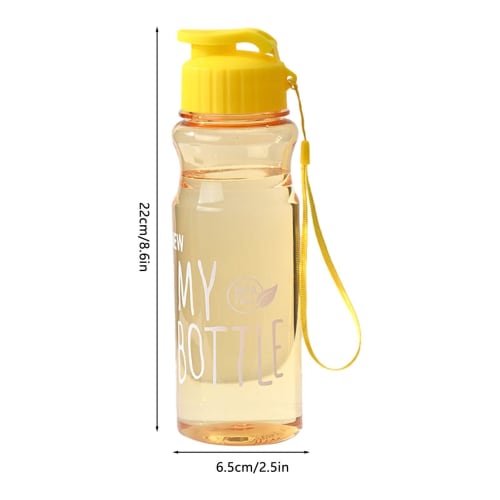 Large Sports Water Bottle - Gym Water Bottle for Men | 500ml Hiking Water Bottle, Daily Hydration Bottle, Leakproof Sports Water Bottle, Everyday Drin