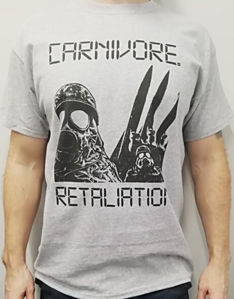Carnivore Retaliation T-shirt Hardcore Punk Metal Music Type O Negative New W043 M