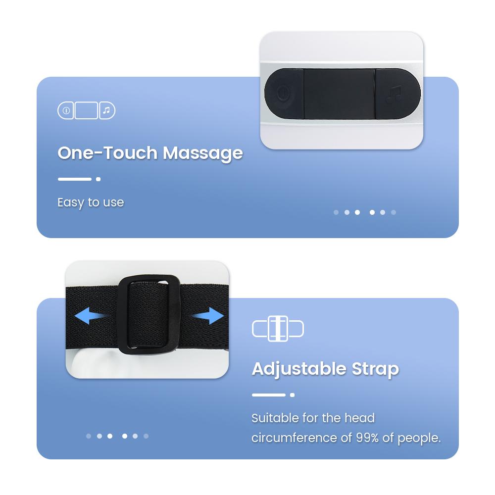 4D Smart Eye Massager Electric Eye Care Instrument Hot Compress To Relax Eye Fatigue