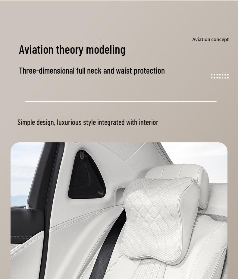 Neck Pillows & Lumbar Cushions for Changan Shenlan SL03 Extended Range S7 Headrests – Car Interior Accessories