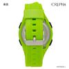 [Klefa] Digital Men's Watch Waterproof Stopwatch Lap Time Measurement Green TS-D033-GN