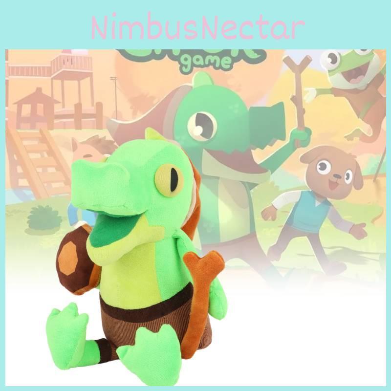 Adorable Lil Gator Plush Toy Super Soft Crystal Velvet Filled With Pp Cotton