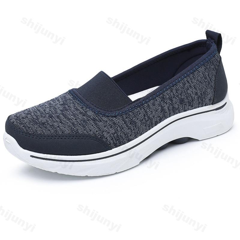 Fashion 2025 New Women's Casual Shoes Breathable Mesh Flat Shoes Women Comfortable Lightweight Thick-Soled Autumn Non Slip Women's Shoes