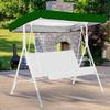 Outdoor Swing Chair Canopy Replacement Patio Swing Chair Top Cover WaterproofTop Rain Cover 190T