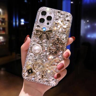 Luxury for Apple 15promax Mobile Phone Case IPhone14 Rhinestone 13 Full Diamond New 11 Protective Case 16