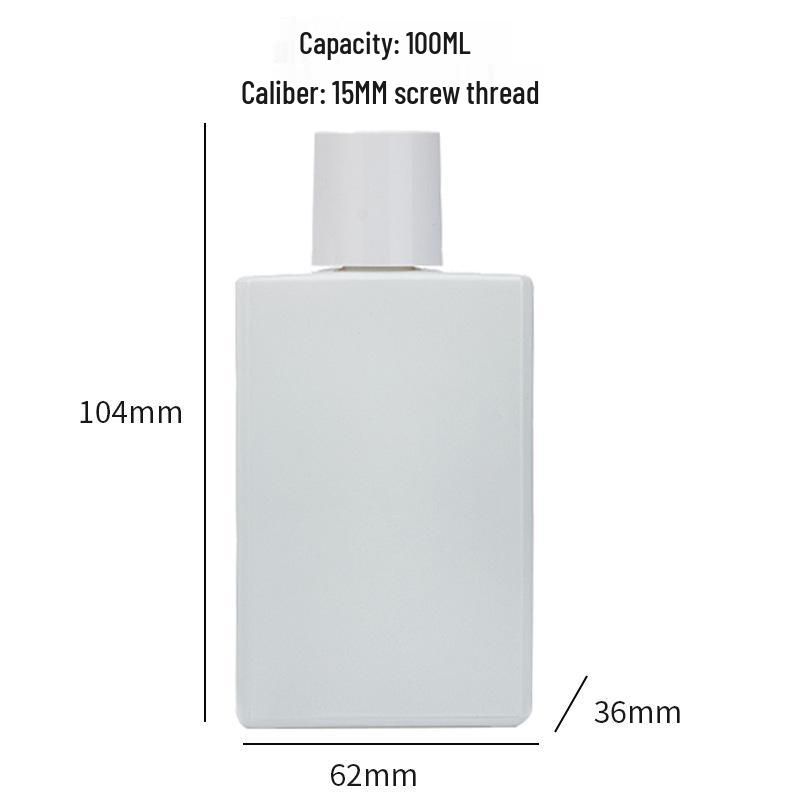High-Quality Bayonet Glass Perfume Bottle with Thickened Design and Press Spray