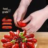 ZISIZ Thickened Disposable Plastic Gloves