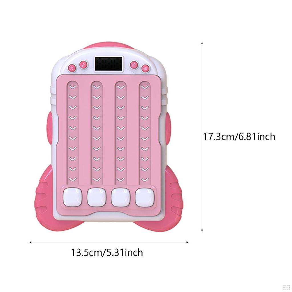 Handheld Puzzle Game Machine, Music Games Rhythm Console Little Machine for Toddlers