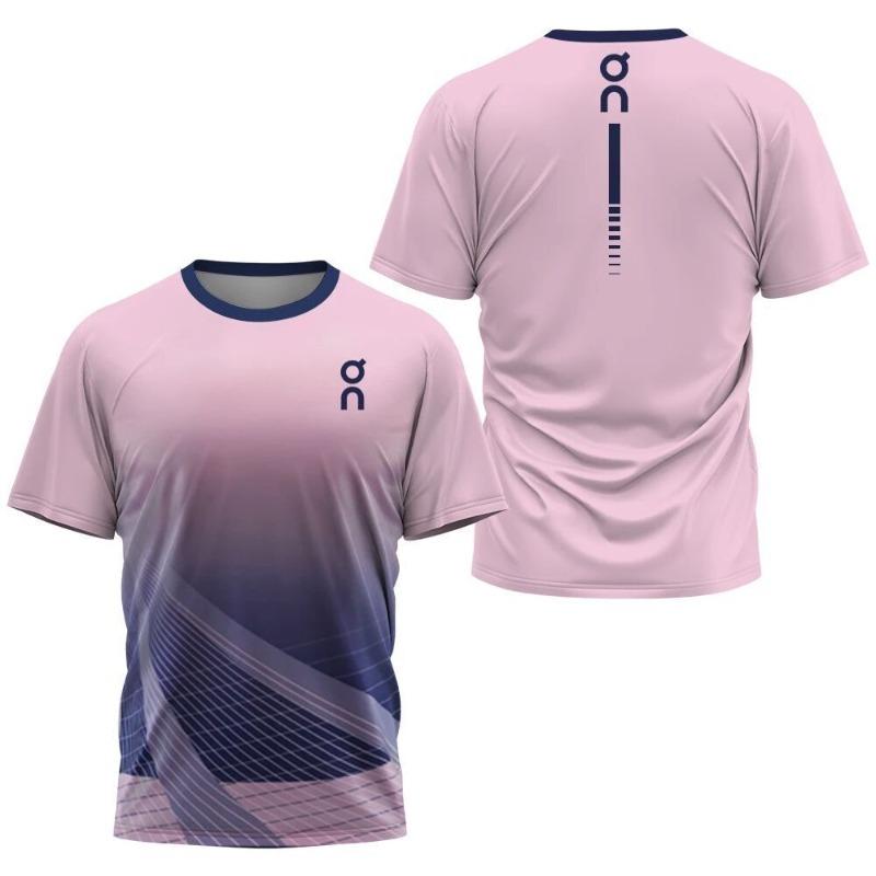 BOLIV MODA Heren 3D Geprint T-shirt Buiten Fitness Ademend Sneldrogend Sport Korte Mouw Ronde Hals Pullover Casual Top S