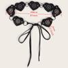 Rivet Studded PU Belt for Women Gothics Waist Belt 2000s Laceup HollowOut Belt for Teens Girl Female Western Cowboy Belt