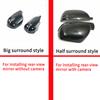 For Honda CR-V 2012- car Rearview mirror cover trim, CRV accessories black carbon fibre Side Turn Signal Mirror Covers 2017