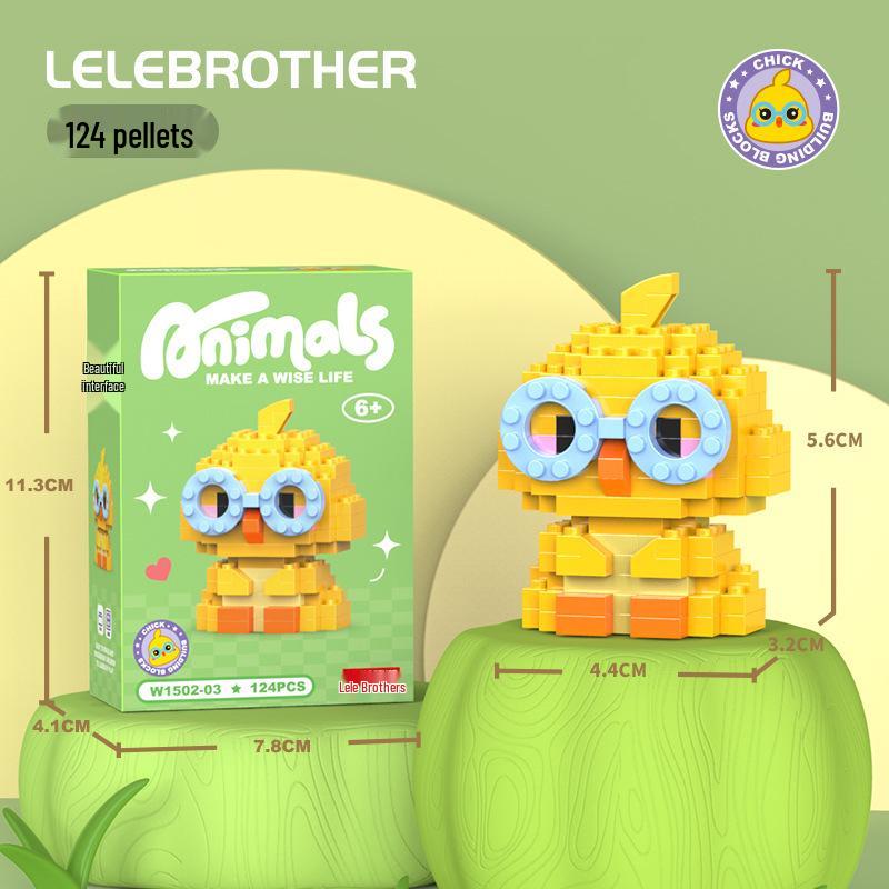 Cartoon-Figur Stern Dai Lu Kompatible Mikro-Partikel Bausteine Lernspielzeug