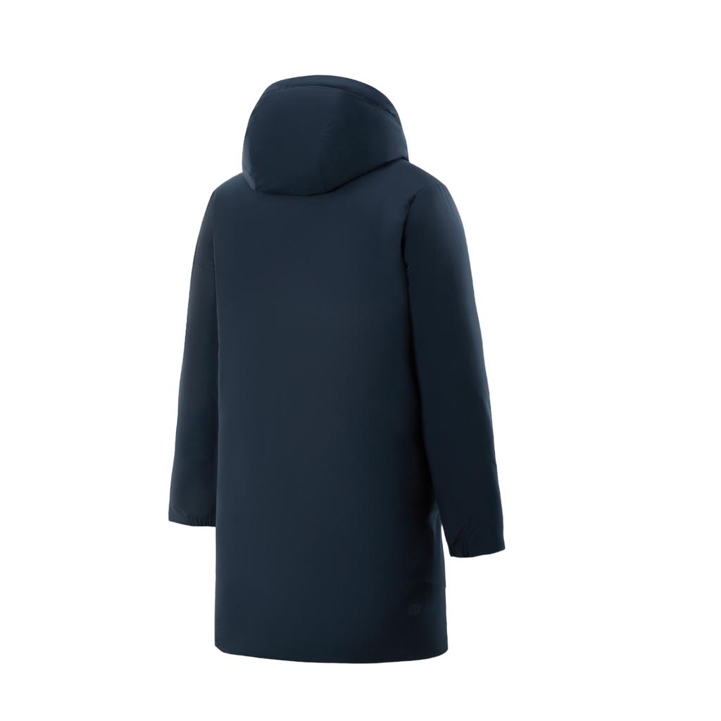 adidas Giacca da uomo con cappuccio e zip, lunghezza media, piuma d'anatra 600 Fill Power, KC2161