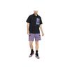 Jordan Laser Pattern Embroidery Short Sleeve T-Shirt Men Tops Black DV6283-010