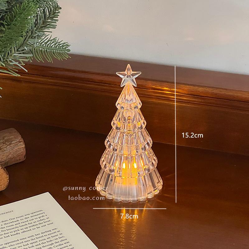 

Звездная светодиодная настольная лампа-елка - Праздничное украшение для Нового года и Праздника весны