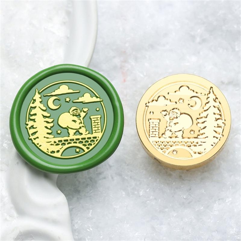 Emboss Sealings Wax Stamp Head Brasses Sealing Stamp Wax Seal Stamp Head Replacement for Envelope Sealing Greeting Card