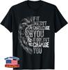 Mindset Gift Motivational Training and Fitness Quotes Lion Unisex T-Shirt