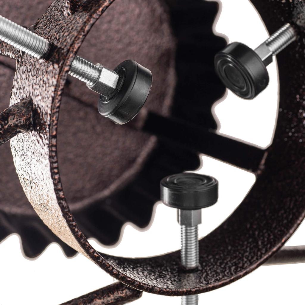 KADAX Christmas Tree Stand, Metal, Copper, 58cm