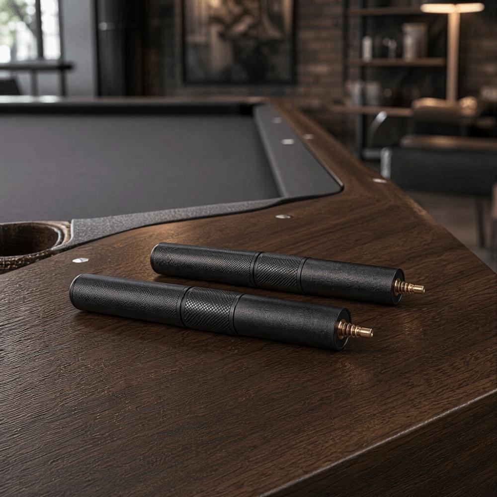 Threaded Connector Pool Cue Extension Telescopic Structure Cue Lengthener Indoor Play