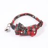 Christmas Series Pet Collar Snowflake Bow Dog Collar Cat Collar Cat Strap
