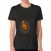 T-shirt da donna in cotone con stampa 'Kiwi Bird Not Kiwi Fruit', Stampa di qualità premium, Resistente, Moda casual. Divertente Design di Kiwi e Frutta, Comodo ed Elegante, P